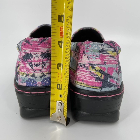 KLOGS Naples Comfort Clog Work Mule Leather Miami Vice Pink Women's Size 11 - Picture 11 of 12